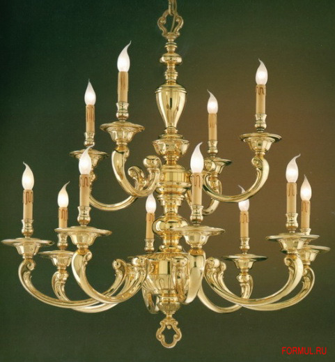 Люстра Possoni Illuminazione 258/8+4 ORO